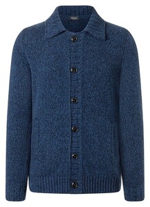 Maerz Button Cardigan Wool Knit Deep Sea