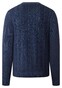 Maerz Cable Knit Extrafine Merino Garment Dye Pullover Navy