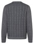 Maerz Cable Knit Extrafine Merino Garment Dye Trui Grey Rock