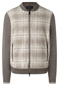 Maerz Check Front Jacket Vest Hardhout