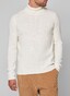 Maerz Col Striped Structure Pullover Clear White