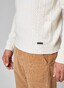 Maerz Col Striped Structure Pullover Clear White