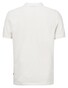 Maerz Cotton Linen Mix Poloshirt Clear White