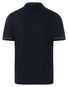 Maerz Cotton Linen Mix Summer Poloshirt Navy