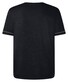 Maerz Cotton Linen Uni Crew Neck T-Shirt Navy