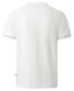 Maerz Cotton Linen Uni Crew Neck T-Shirt Off White