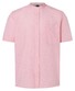 Maerz Cotton Linen Uni Short Sleeve Shirt Tangerine