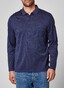 Maerz Cotton Long Sleeve Polo Pullover Dodger Blue