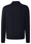 Maerz Cotton Long Sleeve Rollneck T-Shirt Navy