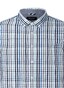 Maerz Cotton Poplin Button-Down Check Overhemd Faded Mint