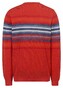 Maerz Cotton Stripe Round Neck Pullover Bloody Mary