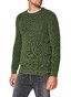 Maerz Cotton Uni Pullover Mixed Green