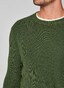 Maerz Cotton Uni Pullover Trui Mixed Green