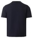 Maerz Crew Neck Short Sleeve Uni Color Cotton T-Shirt Navy