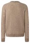 Maerz Crew Neck Wool Rib Knit Pullover Choco Brown