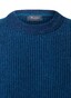 Maerz Crew Neck Wool Rib Knit Pullover Dusk Blue