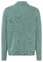 Maerz Duo Color Knit Faux Uni Organic Cotton Cardigan Mud Green