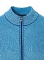 Maerz Duo Color Knit Faux Uni Organic Cotton Cardigan Nautic Blue