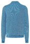 Maerz Duo Color Knit Faux Uni Organic Cotton Cardigan Nautic Blue