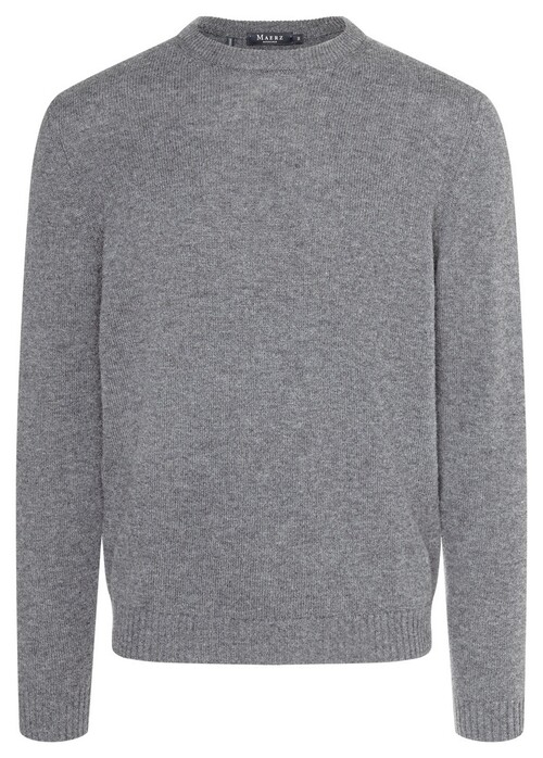 Maerz Extrafine Merino - Geelong Pullover Mercury Grey