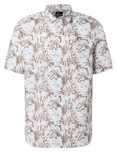 Maerz Fantasy Pattern Cotton Short Sleeve Overhemd Twig