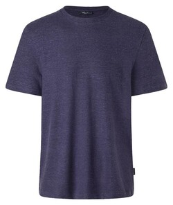 Maerz Faux-Uni Hemp Cotton Crew Neck T-Shirt Deep Sea