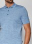 Maerz Faux Uni Polo Pullover Whispering Blue