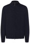 Maerz Fine Cotton Knit Uni Color Cardigan Navy