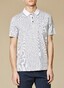 Maerz Fine Dotted Contrast Poloshirt Pure White