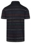 Maerz Fine Stripe Mercerized Cotton Poloshirt Navy