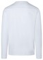 Maerz Henley Long Sleeve Cotton T-Shirt Pure White