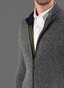 Maerz IQ Wool Vest Cardigan Leaden Grey