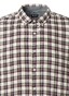 Maerz Light Flanel Check Button Down Overhemd Donker Groen