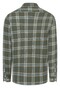 Maerz Light Flanel Check Overhemd Donker Groen