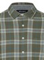 Maerz Light Flannel Check Shirt Dark Green