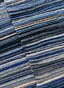 Maerz Luxury Merino Stripe Sjaal Deep Sea