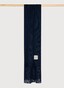 Maerz Luxury Merino Stripe Sjaal Navy