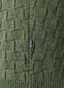 Maerz Meirno Extrafine Check Knit Zip Vest Moss Carpet