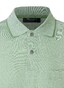 Maerz Mercerized Cotton Soft Single Jersey Superfine Stripe Polo Mochi Green