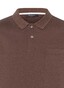 Maerz Mercerized Cotton Uni Poloshirt Chocolate