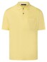 Maerz Mercerized Cotton Uni Poloshirt Milky Lemon