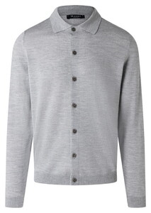 Maerz Merino Extafine Overshirt Clear Silver