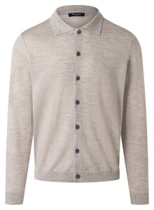 Maerz Merino Extafine Overshirt Iced Latte