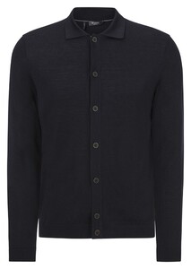 Maerz Merino Extafine Overshirt Navy