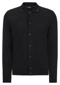 Maerz Merino Extafine Overshirt Zwart