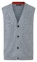 Maerz Merino Geelong Wool Knit Waistcoat Mercury Grey