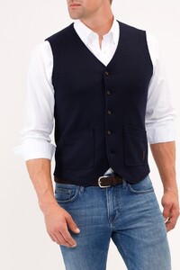 Maerz Merino Gilet Gilet Navy
