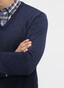 Maerz Merino Superwash Extra Long Sleeve Pullover Dusk Blue