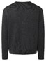 Maerz Merino Superwash Knit Button Cardigan Anthracite Grey