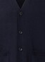 Maerz Merino Superwash Knit Button Cardigan Navy